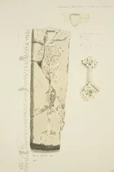 Tomba trovata nel muro della cripta di San Nicola