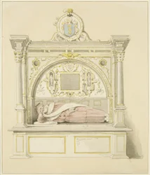 Tomba di Sir George Snygge nella Chiesa di St Stephen