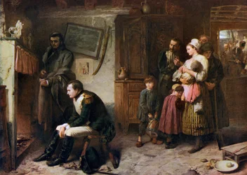 Sulla strada da Waterloo a Parigi, 1863, 1912