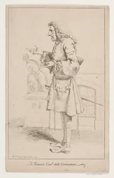 "Il famoso Cavre delle Caricature". Ritratto di Pier Leone Ghezzi (1674-1755)