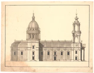 La stessa chiesa, vista di lato