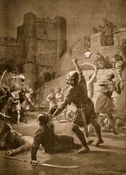 La conquista di Lisbona da parte di Alfonso I