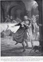La follia di Re Ceolred di Mercia AD 716