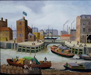 ingresso al molo del canale di Regent