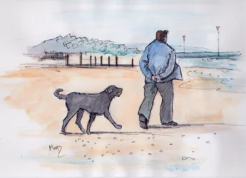 Passeggiando il cane - 07