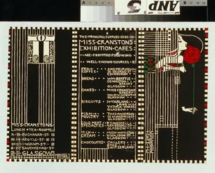 «La coccarda bianca», illustrazione per un menu