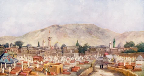 Cimitero musulmano nel Meidan, Damasco