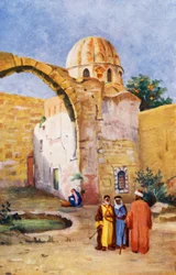 Tomba di Saladino, esterno