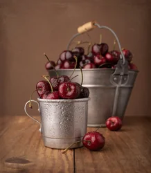 Ciliegie rosse succose