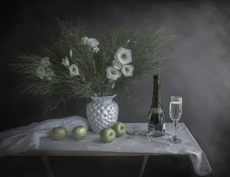 Fiori e champagne