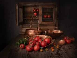 Pomodori rustici al rame