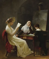 Un giovane disegnatore