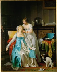 Cattive notizie. Esposto al Salon del 1804 ...