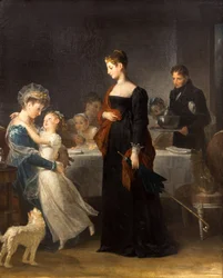 La visita, 1810 (olio su tela)