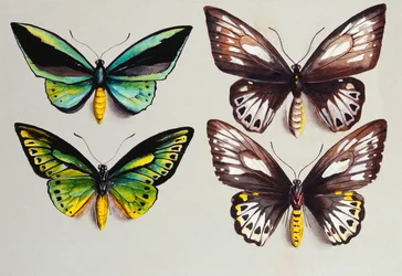 Quattro Farfalle Birdwing