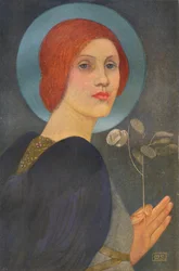 Un angelo, c1905