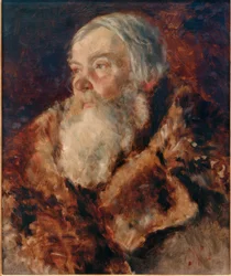 Uomo in pelliccia