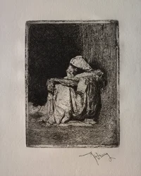Arabo seduto