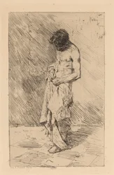 Un Pouilleux (Cercatore di pulci)