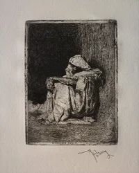 Marocchino seduto