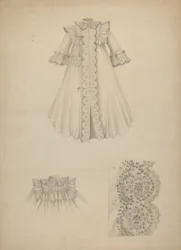 Camicia da notte, c. 1940