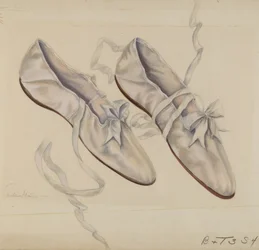 Pantofole da passeggio, c. 1936