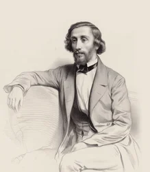 Ritratto del pianista e compositore Julius Schulhoff