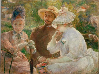 Sulla terrazza di Sevres con Fantin-Latour