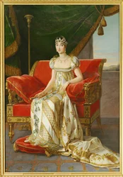 Paolina Bonaparte, sorella di Napoleone I (dipinto su tela)