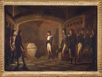 Napoleone davanti alla tomba di Federico il Grande, di Ponce-Camus, Marie Nicola