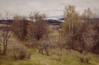 Giorno di primavera a Vestre Aker