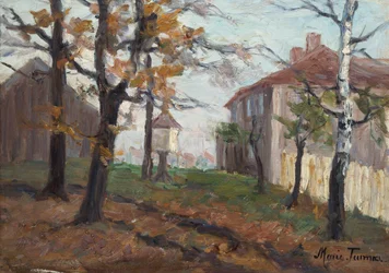 Fattoria Vøien, Sagene (dipinto)