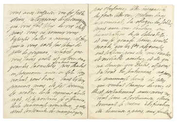 Lettera autografa a Philippe Moulceau, Livry, 25 ottobre 1686
