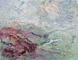Paesaggio dalle texture terrose