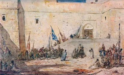 Un giorno di festa, c1910