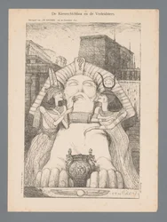 La Sfinge del suffragio e le seduttrici (titolo sull