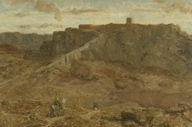 Paesaggio montuoso in Egitto