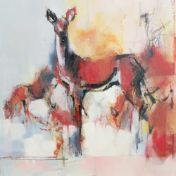 Cervi in inverno, 1995