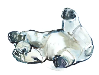 Sfregamento sulla neve (Orso polare), 2013