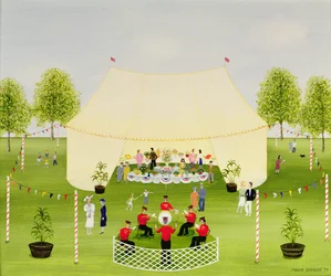 La festa in giardino