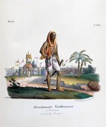 Cortigiano bramino, 1828