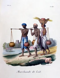 Mercanti di latte, 1828