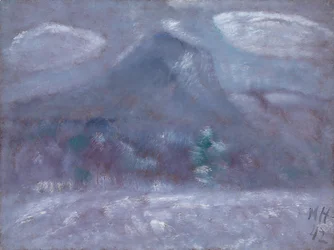 Monte Katahdin, tempesta di neve