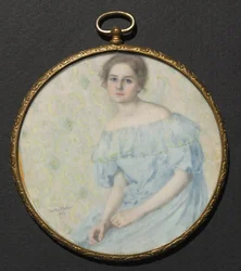 Il vestito blu Ritratto di Ethel Coe, 1899