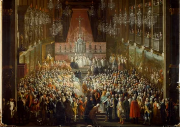 Cerimonia di nozze della principessa Isabella di Parma con l
