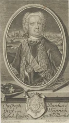Ritratto del Conte Burkhard Christoph von Münnich