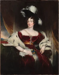 Ritratto di Charlotte Florentia, terza duchessa di Northumberland (1787-1866)