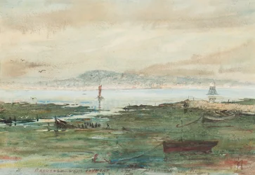 Bassa marea pomeridiana: Broughty da Tayport