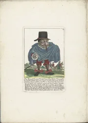 Il nano spagnolo Don Miguel Zorrero Tuerto, ca. 1710
