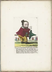 Il nano Hans Sausakh von Wurstelfeld, ca. 1710